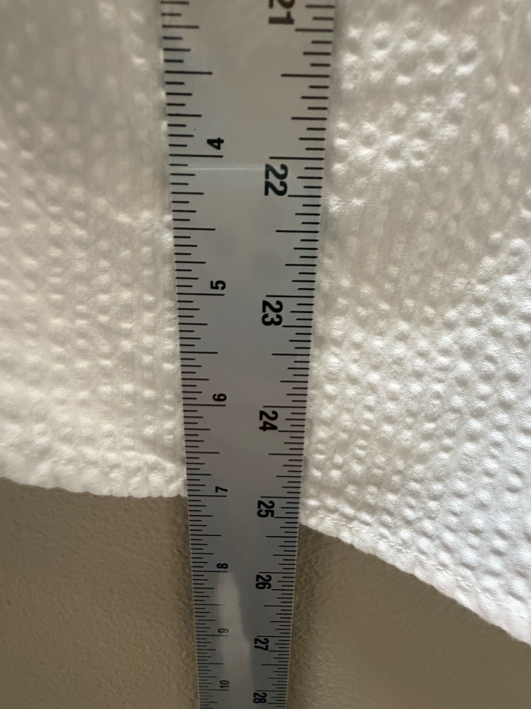 Ll Bean White Seersucker Shirt — image 7 of 7